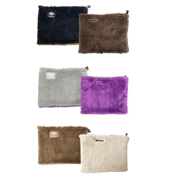 リバーシブルネックウォーマー【2025新色/防寒対策/ボアフリース素材/リバーシブル】